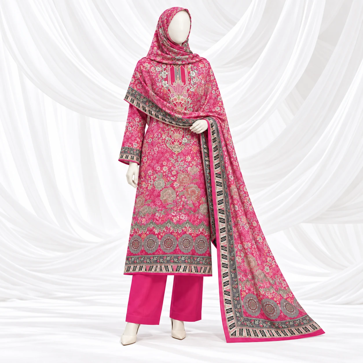 VIP Cotton Three Piece - VCP108